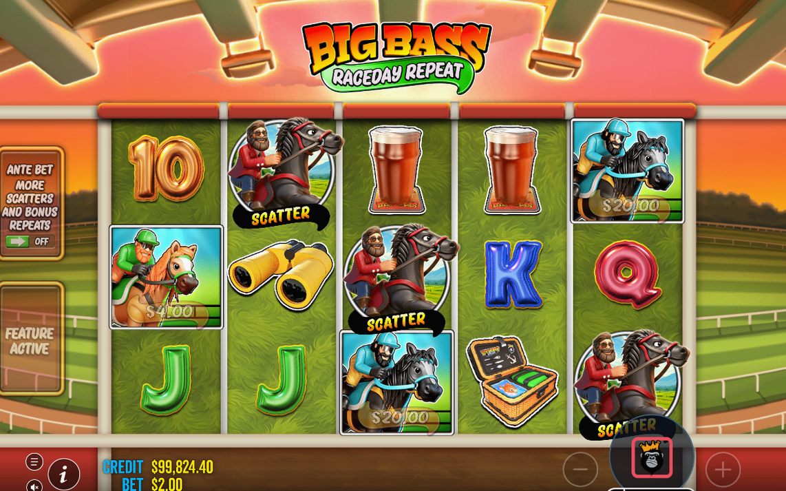 Free Spins round with MONEY symbols and tracker