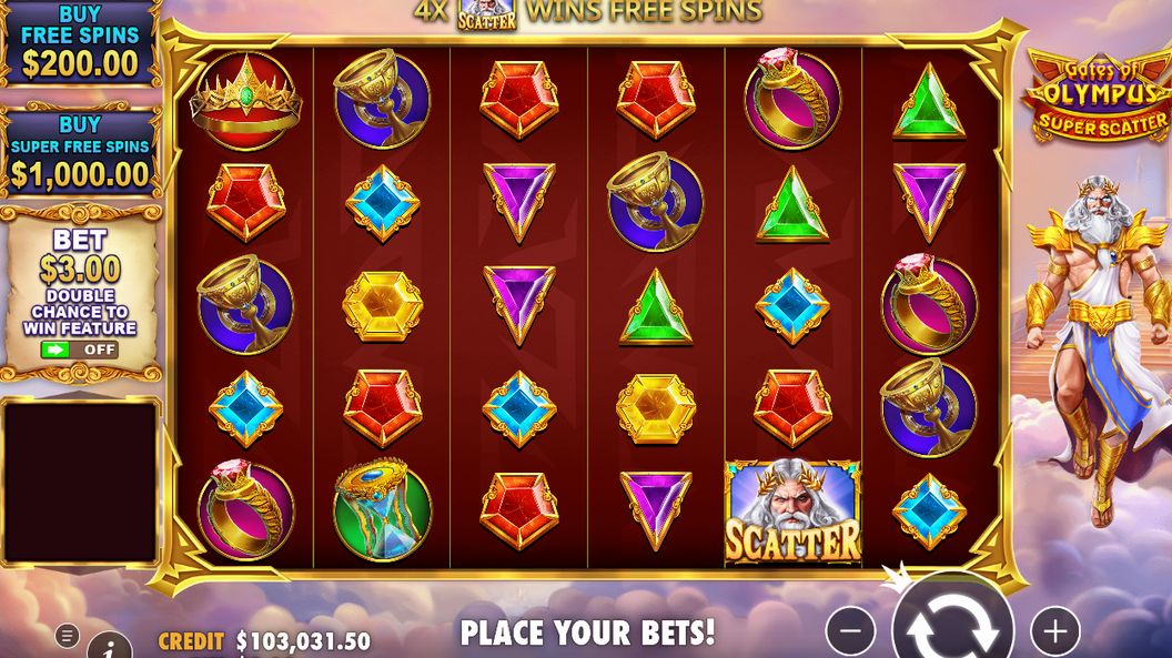 Gates of Olympus Super Scatter
